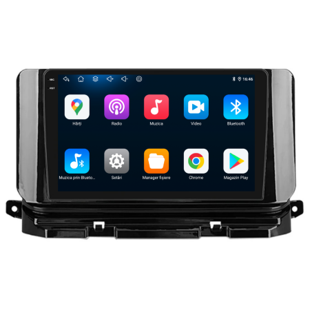 Navigatie Dedicata Skoda Octavia 4 (2019 - 2026), 10 Inch, 2Gb Ram, 32Gb Stocare, Android Auto, Carplay [4]