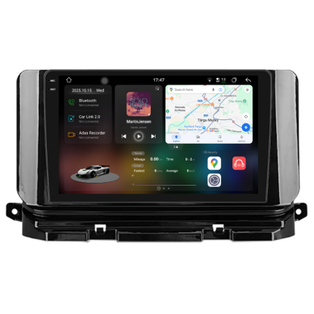 Octavia 4 (2019-2026) - Navigatie Dedicata Skoda Octavia 4 (2019 - 2026), 2K, 12Gb Ram, 256Gb Stocare, Android Auto, Carplay
