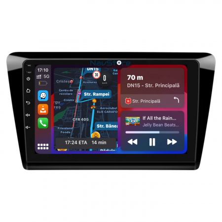 Navigatie Dedicata Skoda Rapid (2011 - 2019) 9 Inch, 4Gb Ram, 64Gb stocare, Carplay [1]