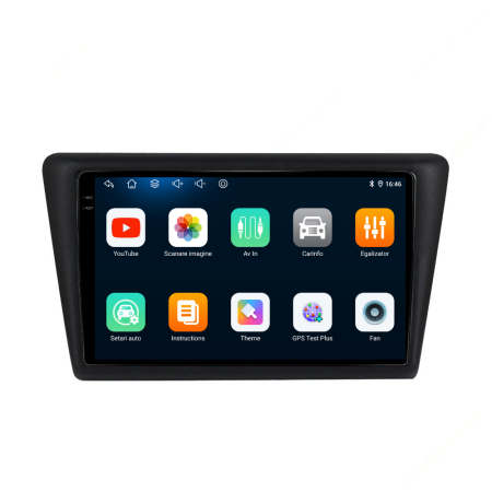 Navigatie Dedicata Skoda Rapid (2011-2019), 9Inch, 2Gb Ram, 32Gb Stocare, Carplay [5]