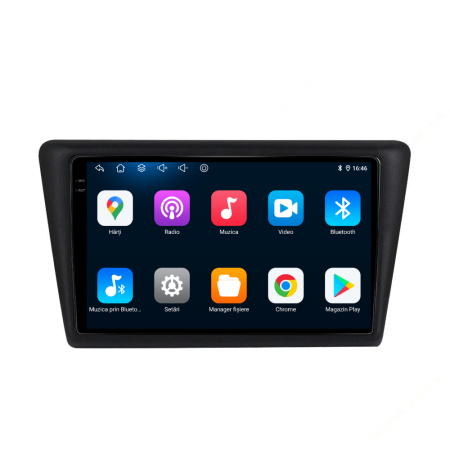 Navigatie Dedicata Skoda Rapid (2011-2019), 9Inch, 4Gb Ram, 64Gb Stocare, Carplay [4]