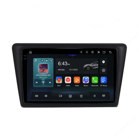 Navigatie Dedicata Skoda Rapid (2011-2019), 9Inch, 4Gb Ram, 64Gb Stocare, Carplay [3]