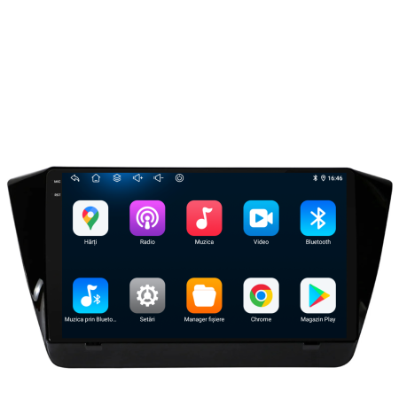 Navigatie Dedicata Skoda Superb 3 (2015-2019), 10Inch, 6Gb Ram, 128Gb Stocare, Carplay [4]