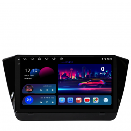 Navigatie Dedicata Skoda Superb 3 (2015-2019), 10Inch, 6Gb Ram, 128Gb Stocare, Carplay [3]