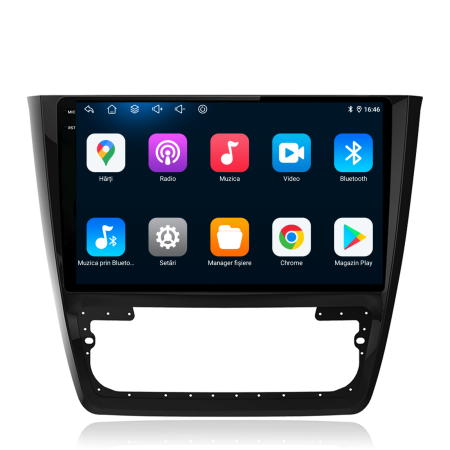 Navigatie Dedicata Skoda Yeti (2009-2017), 10Inch, 6Gb Ram, 128Gb Stocare, Carplay [4]