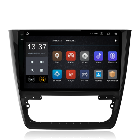 Navigatie Dedicata Skoda Yeti (2009-2017), 10Inch, 8Gb Ram, 256Gb Stocare, Carplay [4]