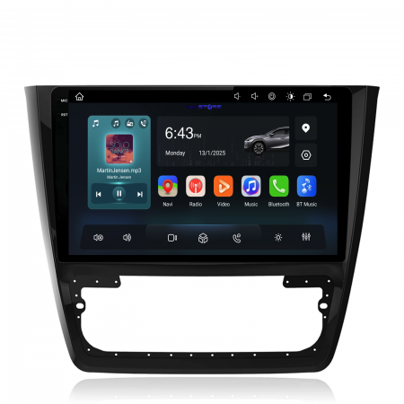 Navigatie Dedicata Skoda Yeti (2009-2017), Incell 10Inch, 8Gb Ram, 256Gb Stocare, Carplay [3]