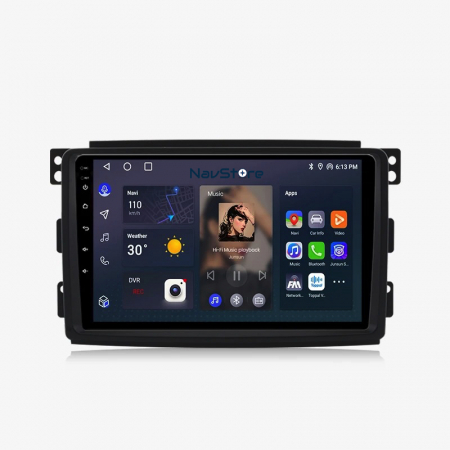 For Four (2005 - 2010) - Navigatie Dedicata Smart For Two (2005-2010) For Four (2005-2010), 9 Inch, 2Gb Ram, 64Gb stocare, Carplay
