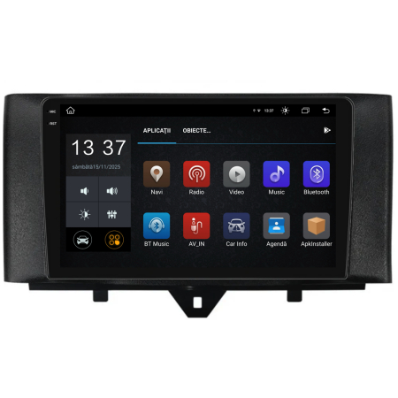 Navigatie Dedicata Smart For Two (2010-2015) For Four (2010-2015), 2K, 4Gb Ram, 64Gb stocare, Carplay [5]