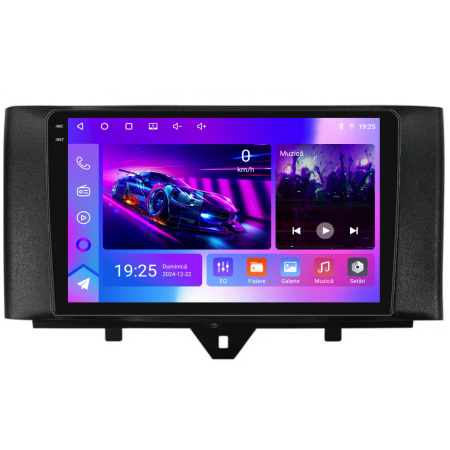 Navigatie Dedicata Smart For Two (2010-2015) For Four (2010-2015), 9Inch, 2Gb Ram, 32Gb stocare, Carplay [8]
