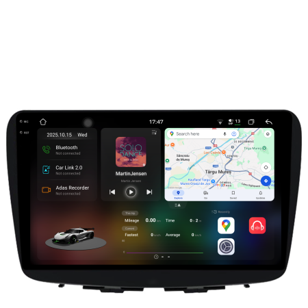 Balneo (2015 - 2025) - Navigatie Dedicata Suzuki Balneo (2015-2025), 2K, 12Gb Ram, 256Gb Stocare, Carplay