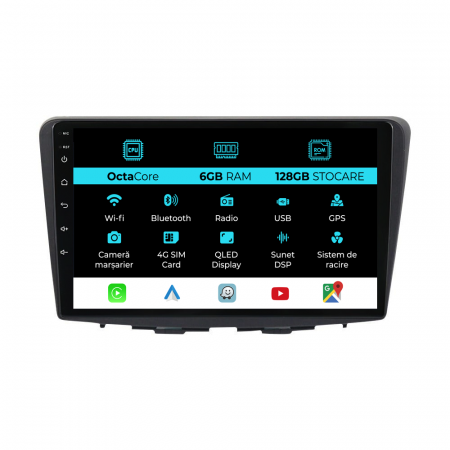 Balneo (2015 - 2025) - Navigatie Dedicata Suzuki Balneo (2015 - 2025), 9Inch, 6Gb Ram, 128Gb Stocare, Carplay