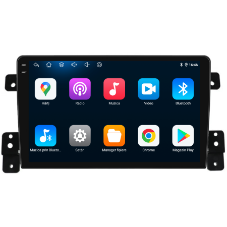 Navigatie Dedicata Suzuki Grand Vitara 3 (2005-2015), 9Inch, 4Gb Ram, 64Gb Stocare, Carplay [4]