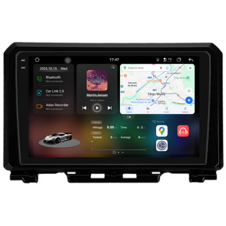 Suzuki - Navigatie Dedicata Suzuki Jimny (2018-2023), 2K, 12Gb Ram, 256Gb Stocare, Carplay