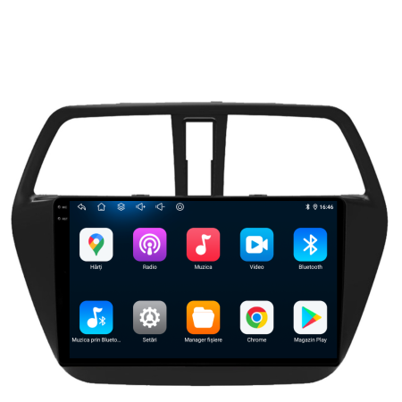 Navigatie Dedicata Suzuki S-Cross (2012-2016), 9Inch, 4Gb Ram, 64Gb Stocare, Carplay [4]