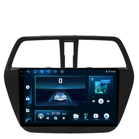 Navigatie Dedicata Suzuki S-Cross (2012-2016), 9Inch, 6Gb Ram, 128Gb Stocare, Carplay [6]