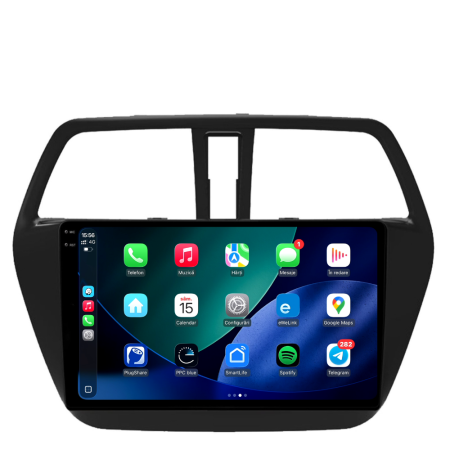 Navigatie Dedicata Suzuki S-Cross (2012-2016), 9Inch, 8Gb Ram, 256Gb Stocare, Carplay [2]