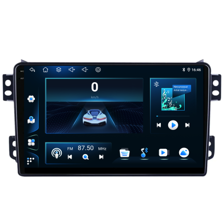 Navigatie Dedicata Suzuki Splash (2007-2014), 9Inch, 2Gb Ram, 32Gb Stocare, Carplay [4]