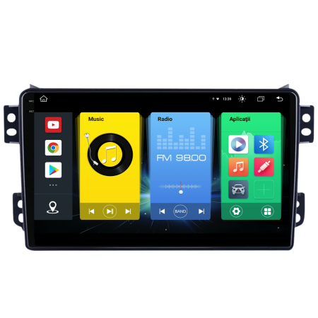Navigatie Dedicata Suzuki Splash (2007-2014), 9Inch, 8Gb Ram, 256Gb Stocare, Carplay [7]