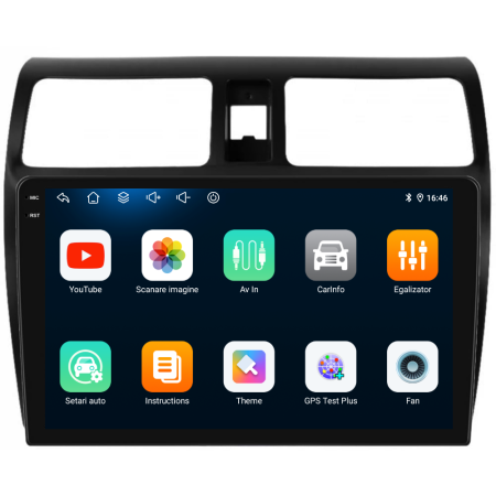 Navigatie Dedicata Suzuki Swift (2003-2010), 10Inch, 2Gb Ram, 32Gb Stocare, Carplay [5]