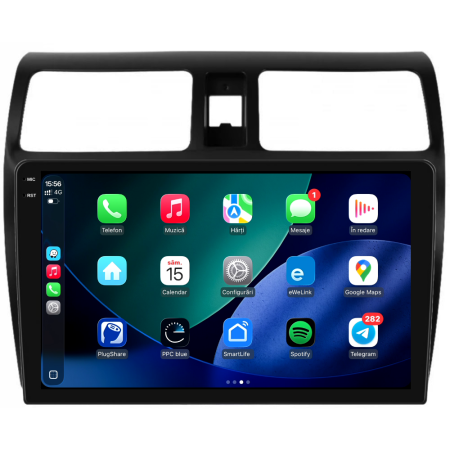 Navigatie Dedicata Suzuki Swift (2003-2010), 2K, 4Gb Ram, 64Gb Stocare, Carplay [2]