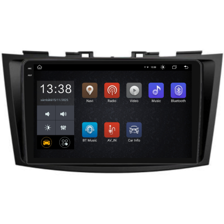 Navigatie Dedicata Suzuki Swift (2010-2017), 2K, 8Gb Ram, 256Gb Stocare, Carplay [3]