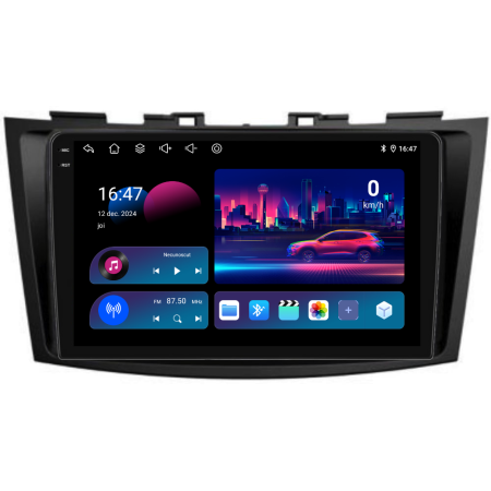 Navigatie Dedicata Suzuki Swift (2010-2017), 9Inch, 6Gb Ram, 128Gb Stocare, Carplay [3]