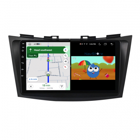 Navigatie Android Dedicata Suzuki Swift (2010-2017), 9Inch, 4Gb Ram, 64Gb Stocare, Bluetooth, WiFi, Carplay [6]