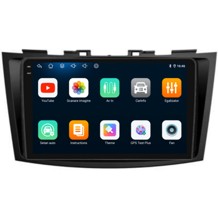 Navigatie Dedicata Suzuki Swift (2010-2017),QuadCore, 9Inch, 4Gb Ram, 64Gb Stocare, Carplay [5]