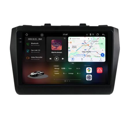 Swift (2016-2022) - Navigatie Dedicata Suzuki Swift (2016-2022), 2K, 12Gb Ram, 256Gb Stocare, Carplay