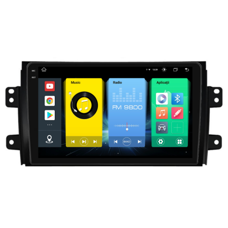 Navigatie Dedicata Suzuki SX4 (2006-2012), 2K, 4Gb Ram, 64Gb Stocare, Carplay [6]