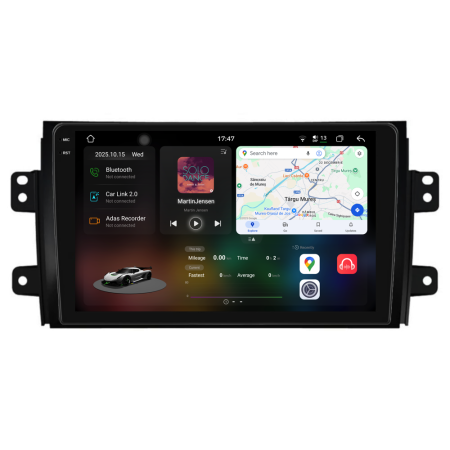 SX4 (2006 - 2014) - Navigatie Dedicata Suzuki SX4 (2006-2012), 2K, 12Gb Ram, 256Gb Stocare, Carplay