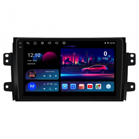 Navigatie Dedicata Suzuki SX4 (2006-2012), 9Inch 4Gb Ram, 64Gb Stocare, Carplay [3]