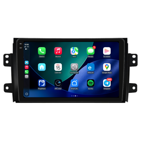 Navigatie Dedicata Suzuki SX4 (2006-2012), 9Inch 6Gb Ram, 128Gb Stocare, Carplay [2]