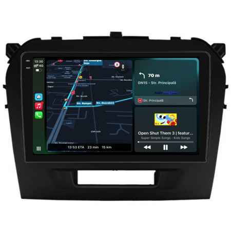 Navigatie Dedicata Suzuki Vitara (2014-2019), 2K, 12Gb Ram, 256Gb Stocare, Carplay [3]