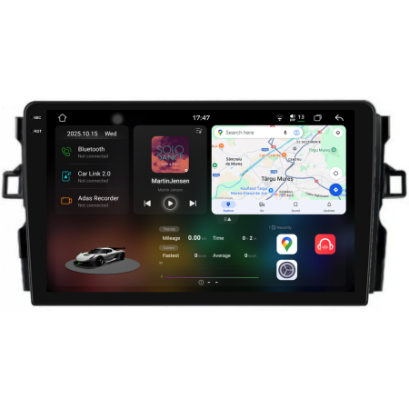 Auris (2006 - 2012) - Navigatie Dedicata Toyota Auris (2006 - 2012), 2K, 12Gb Ram, 256Gb Stocare, Carplay