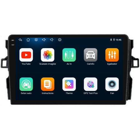 Navigatie Dedicata Toyota Auris (2006 - 2012),QuadCore, 10Inch, 4Gb Ram, 64Gb Stocare, Carplay [5]