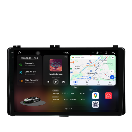 Corolla (2013 - 2019) - Navigatie Dedicata Toyota Auris, Corolla (2015-2019), 2K, 12Gb Ram, 256Gb stocare, Carplay