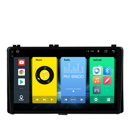 Navigatie Dedicata Toyota Auris, Corolla (2015-2019), 9 Inch, 8Gb Ram, 256Gb stocare, Carplay [6]