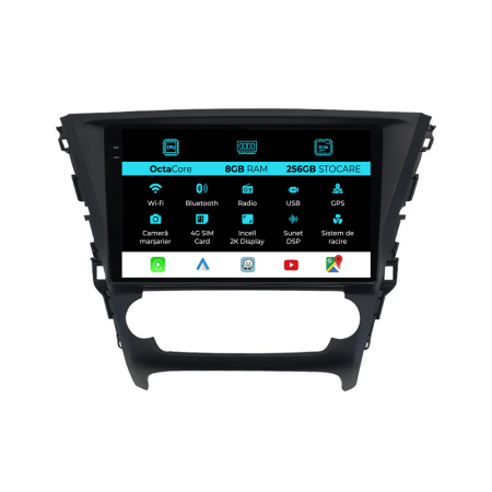 Avensis (2015-2018) - Navigatie Dedicata Toyota Avensis (2015-2018), 2K, 8Gb Ram, 256Gb stocare, Carplay