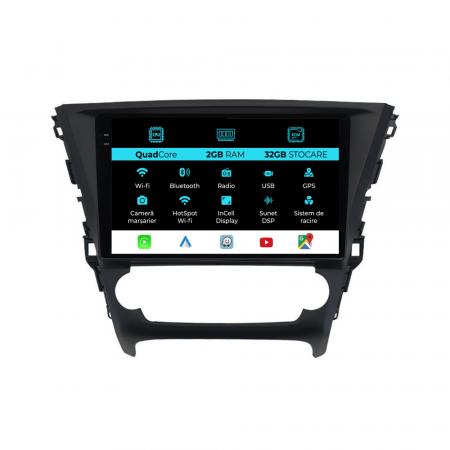 Avensis (2015-2018) - Navigatie Dedicata Toyota Avensis (2015-2018), 9 Inch, 2Gb Ram, 32Gb stocare, Carplay