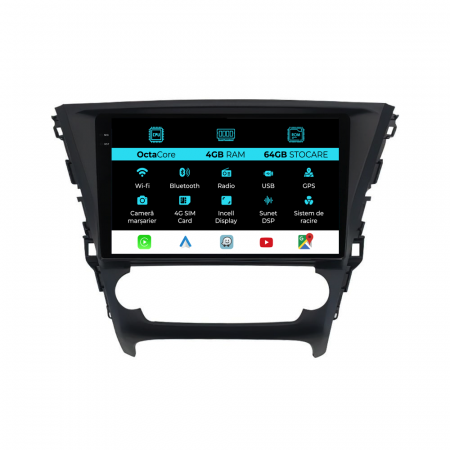 Avensis (2015-2018) - Navigatie Dedicata Toyota Avensis (2015-2018), 9 Inch, 4Gb Ram, 64Gb stocare, Carplay