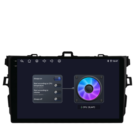 Navigatie Dedicata Toyota Corolla (2006-2013), 2K, 12Gb Ram, 256Gb Stocare, Carplay [5]