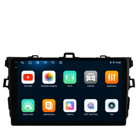 Navigatie Dedicata Toyota Corolla (2006-2013), 9Inch, 4Gb Ram, 64Gb Stocare, Carplay [5]