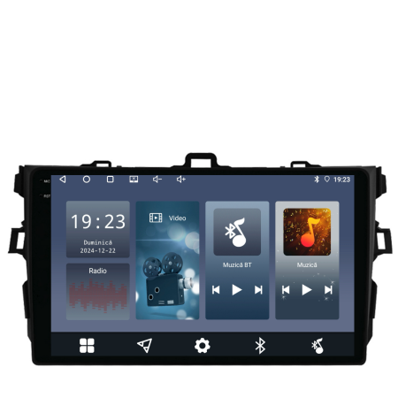Navigatie Dedicata Toyota Corolla (2006-2013),QuadCore, 9Inch, 4Gb Ram, 64Gb Stocare, Carplay [6]