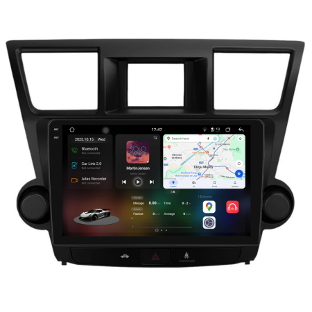Highlander (2008 - 2014) - Navigatie Dedicata Toyota Highlander (2008-2014), 2K, 12Gb Ram, 256Gb Stocare, Carplay