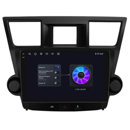 Navigatie Dedicata Toyota Kluger (2008-2014), 2K, 4Gb Ram, 64Gb Stocare, Carplay [7]