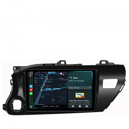 Navigatie Dedicata Toyota Hilux 2015+, 2K, 4Gb Ram, 64Gb Stocare, Carplay [1]
