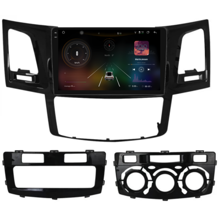 Navigatie Dedicata Toyota Hilux VII (2004-2015), 2K, 12Gb Ram, 256Gb Stocare, Carplay [1]