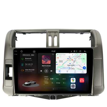 Land Cruiser Prado J150 (2009-2013) - Navigatie Dedicata Toyota Land Cruiser Prado J150 (2009-2013), 2K, 12Gb Ram, 256Gb Stocare, Carplay